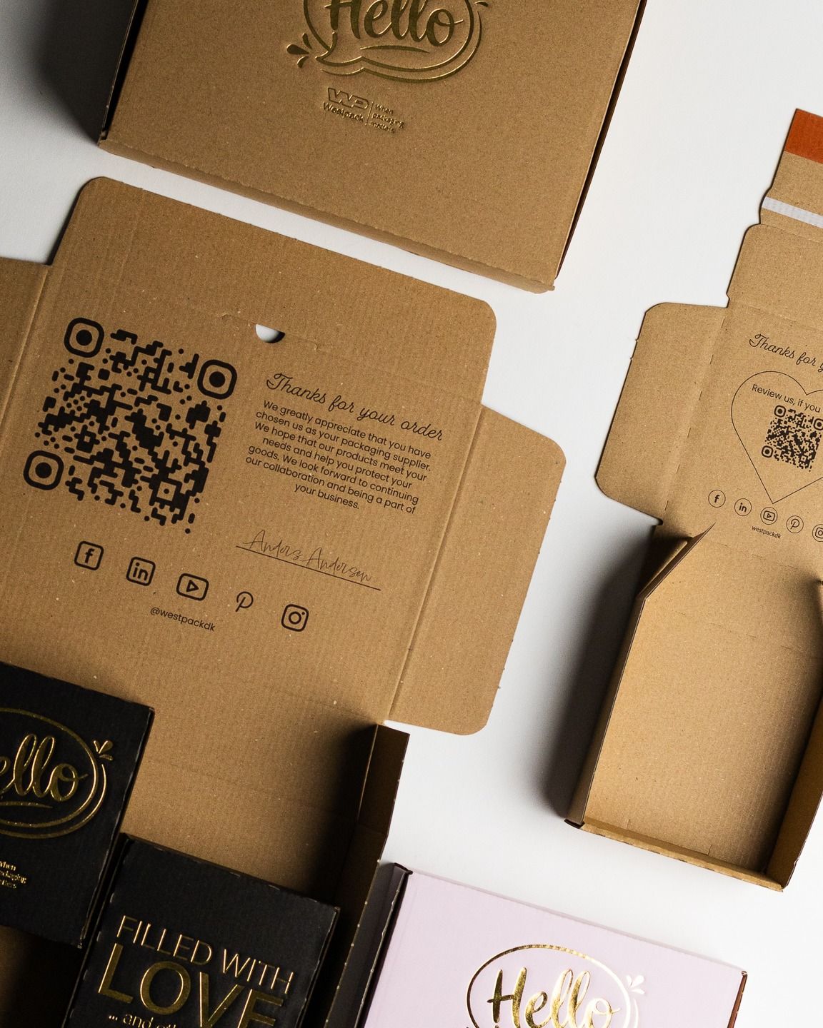 Custom packaging box