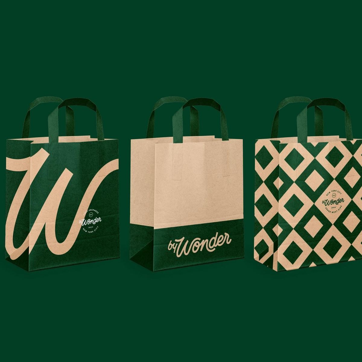 Branded shopping bag