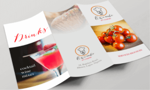 Tri-fold brochures